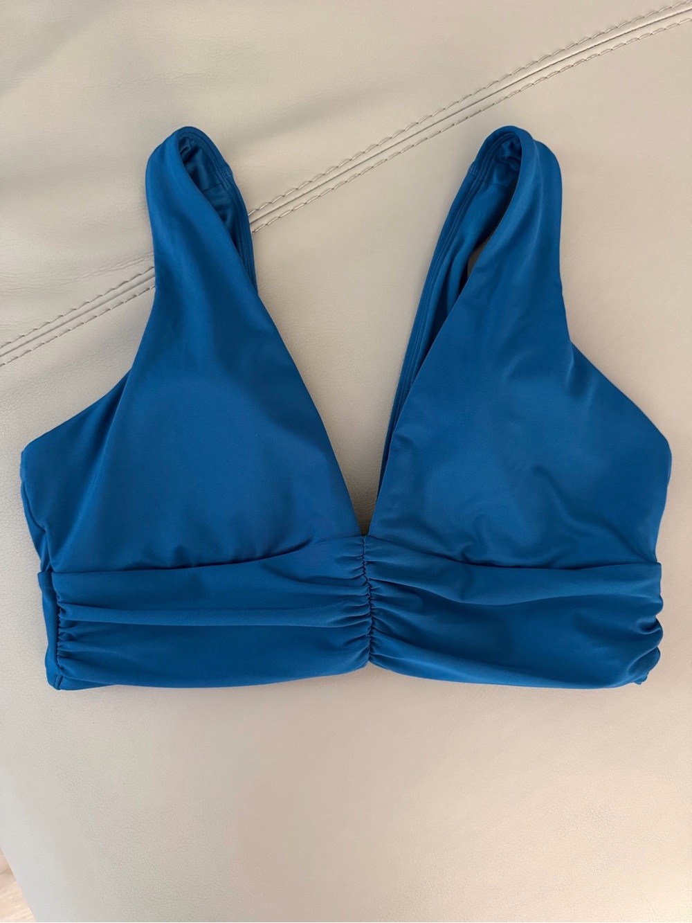 Athleta Horizon Bikini Top Dark Lapis Blue Size L